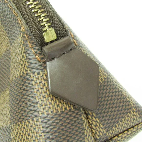 LOUIS VUITTON Brown Damier Pouch - Picture 9 of 13